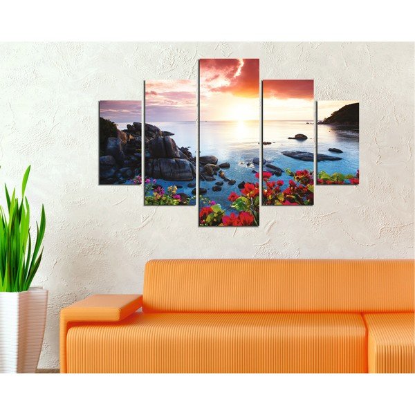 5-dielny nástenný obraz Lake-image-1