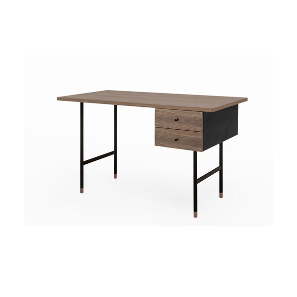 Pracovný stôl Woodman Jugent Walnut-image-1