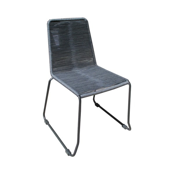 Súprava 4 sivých záhradných stoličiek Ezeis Clipper