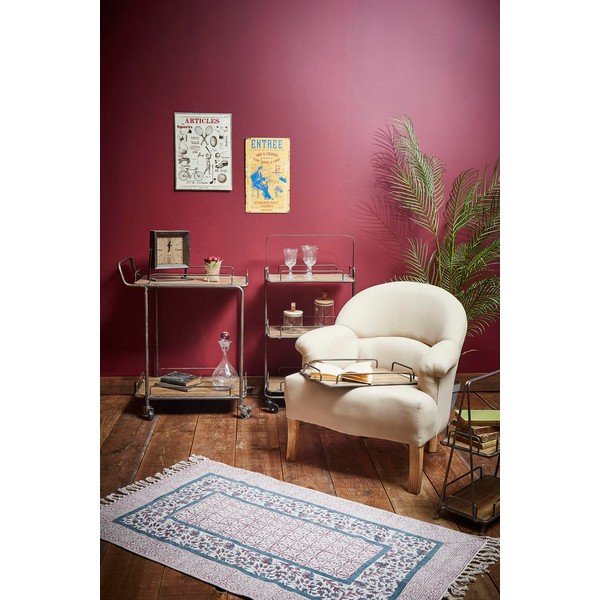 Krémovobiele kreslo Chambray - Comptoir de Famille-image-1