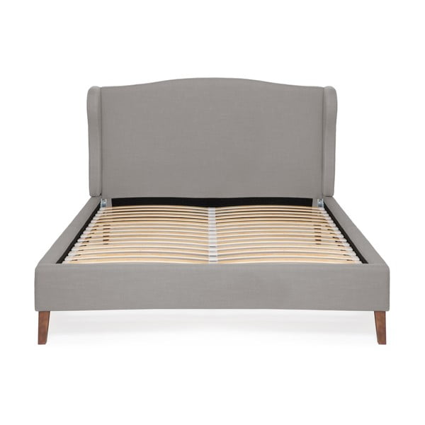 Svetlosivá posteľ Vivonita Windsor Linen, 200 × 140 cm