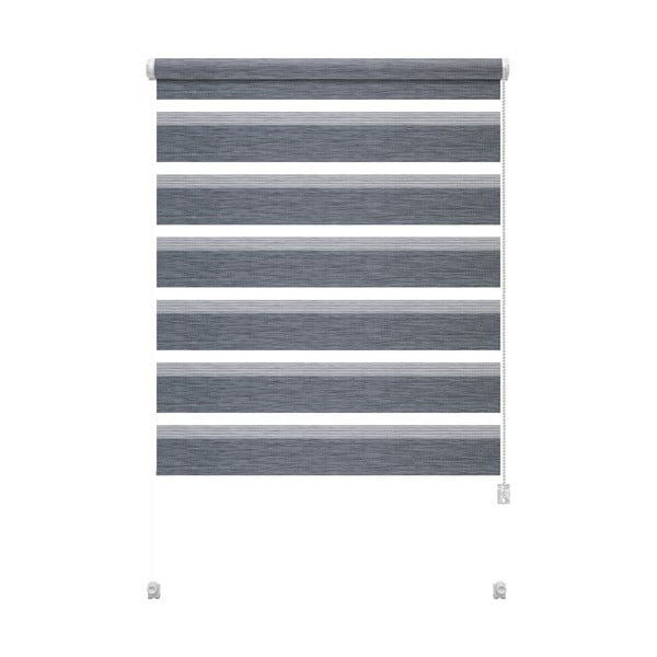 Sivá roleta deň a noc 97x150 cm Zebra Natur – Gardinia