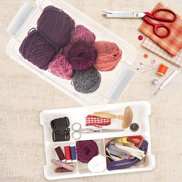 Plastový úložný box s vekom 35x23x17 cm Multi Stormax – Orion-image-1