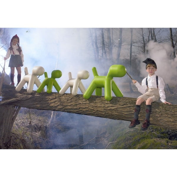 Zelená stolička Magis Puppy, dĺžka 70 cm-image-3