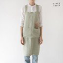 Ľanová zástera Crossback - Linen Tales