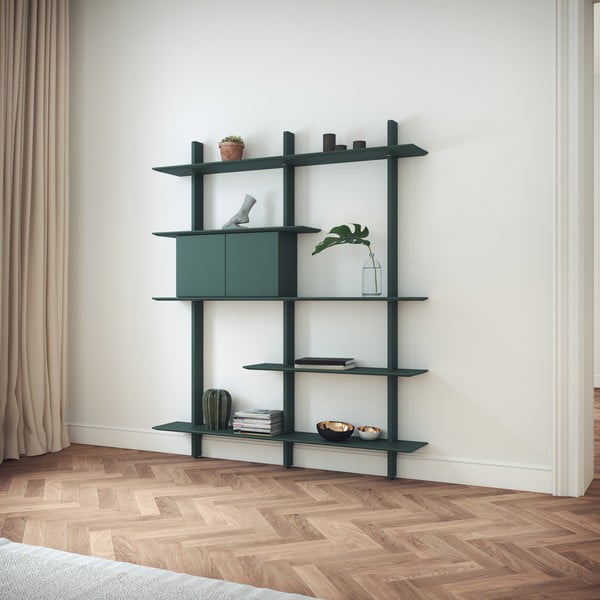 Zelený modulárny policový systém 68.5x68.5 cm Bridge - Tenzo-image-1