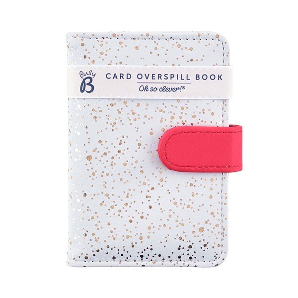 Biely zakladač na vizitky Busy B Gin