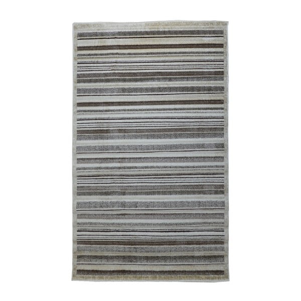 Béžový koberec Webtappeti Lines, 137 x 200 cm