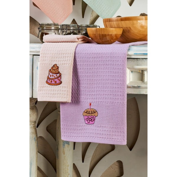 Bavlnené utierky v súprave 6 ks 40x60 cm Cake – Foutastic-image-3