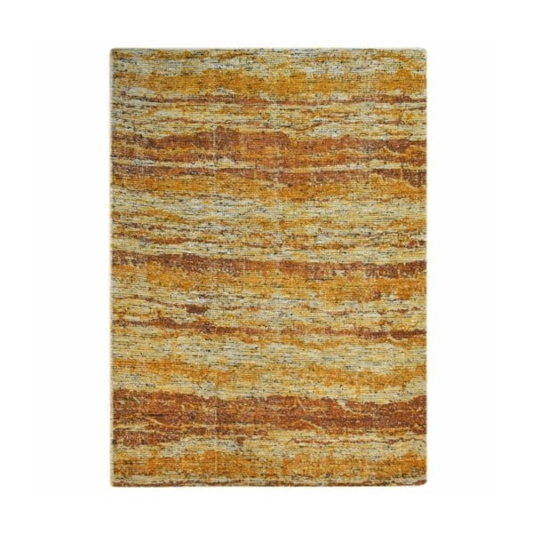 Červený vlnený koberec s viskózou The Rug Republic Wilfred, 230 x 160 cm
