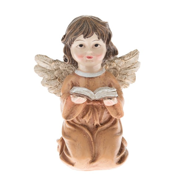 Soška anjela s knihou Dakls, výška 10,5 cm