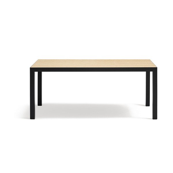Jedálenský stôl s doskou z dubového dreva 75x180 cm Alma – Teulat-image-2