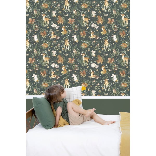 Detská tapeta 10 m x 50 cm Forest Friends – Lilipinso-image-1