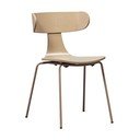 Stohovateľná jedálenská stolička v dekore jaseňa v prírodnej farbe Form – WOOOD