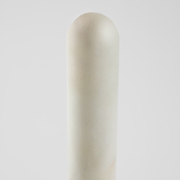 Biely kamenný držiak na kuchynské utierky Kave Home Claria-image-2