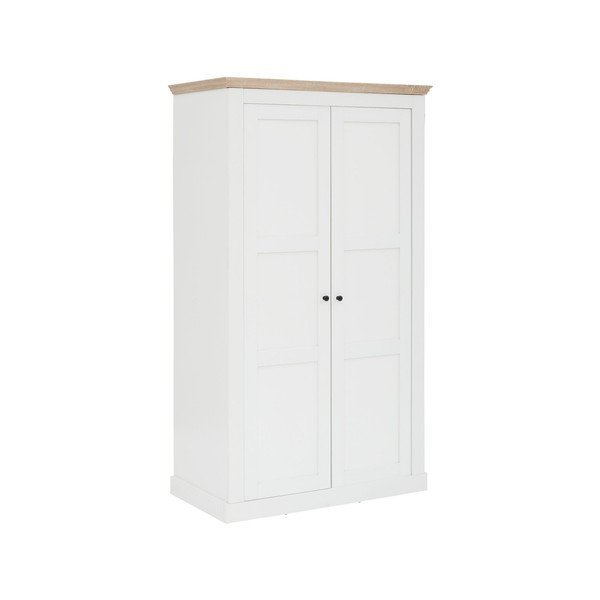 Biela šatníková skriňa 100x180 cm Binza – Støraa-image-1