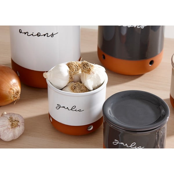 Terakotová dóza na cibuľu a cesnak Eco – Ladelle-image-4