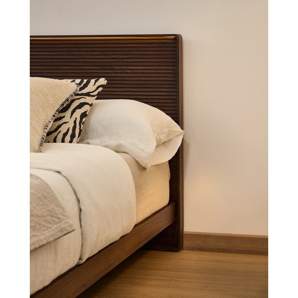 Hnedé čelo postele 192x91 cm Norlen – Kave Home-image-3