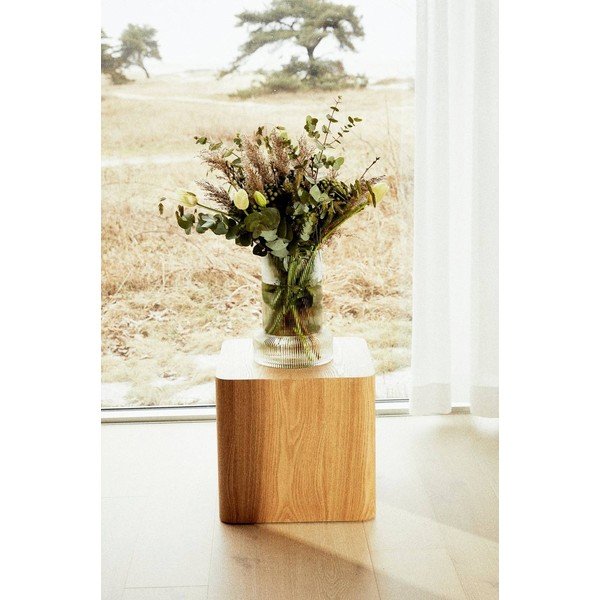 Odkladacie stolíky v súprave 2 ks v dekore jaseňa 40x40 cm Cubo – Jotex-image-2