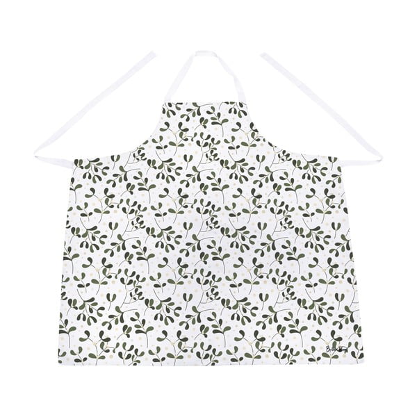 Bavlnená zástera Santa Likes Mistletoe – Butter Kings