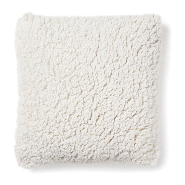Biely vankúš La Forma Cora, 45 × 45 cm
