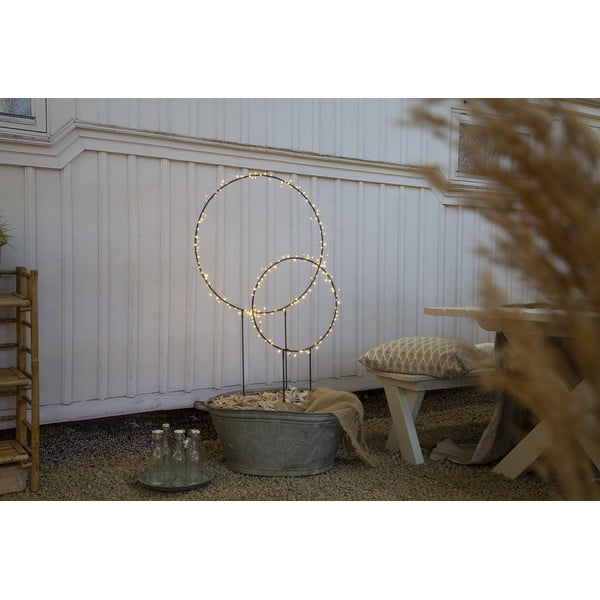 Čierna vonkajšia svetelná dekorácia Barlumi – Star Trading-image-4