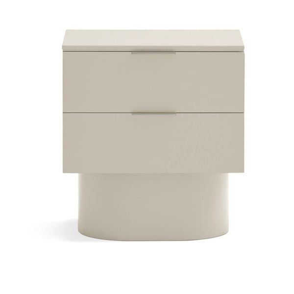 Béžový nočný stolík Totem – Teulat