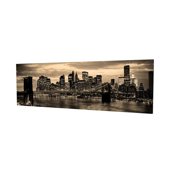 Obraz na plátne New York, 80 × 30 cm