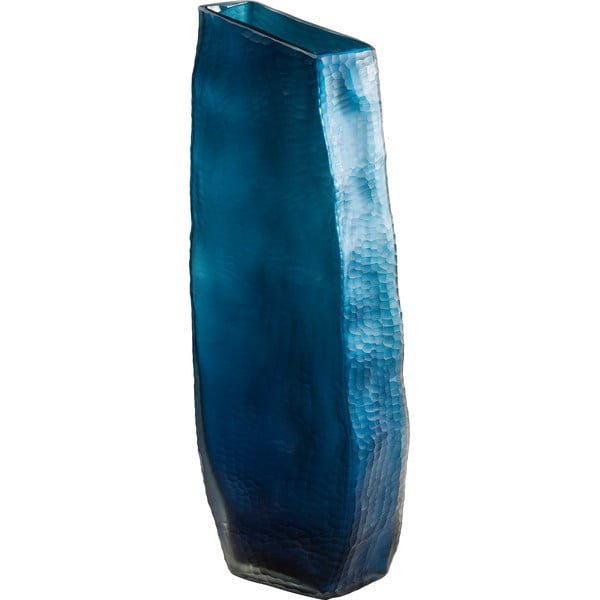 Modrá váza Kare Design Blue Bieco, výška 61 cm