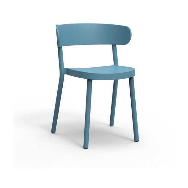 Sada 2 záhradných stoličiek v modrej farbe Resol Casino