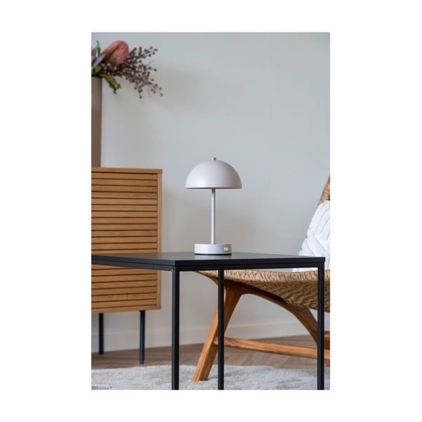 Krémová LED stolová lampa (výška 25 cm) Holt – House Nordic-image-2