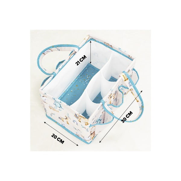 Látkový detský organizér na hračky - Mioli Decor-image-4