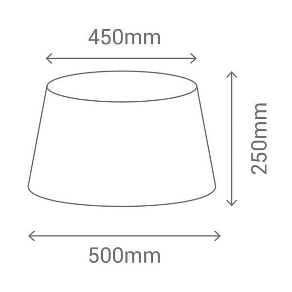 Biele tienidlo ø 50 cm – SULION-image-3