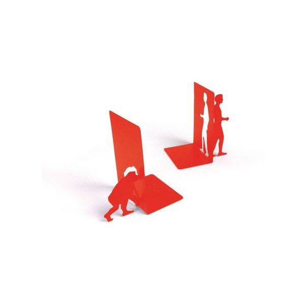 Zarážky na knihy Evolution Red-image-1
