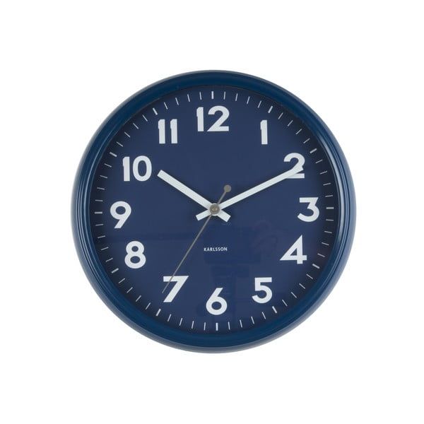 Modré hodiny Karlsson Badge