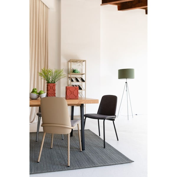 Tmavosivé jedálenské stoličky v súprave 2 ks Clip - Zuiver-image-1