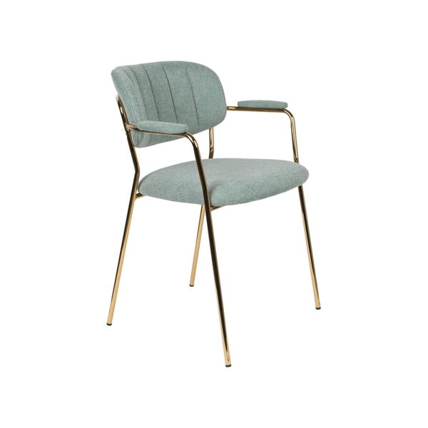 Svetlozelené jedálenské stoličky v súprave 2 ks Jolien – White Label