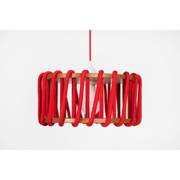 Červené stropné svietidlo EMKO Macaron, 30 cm-image-2