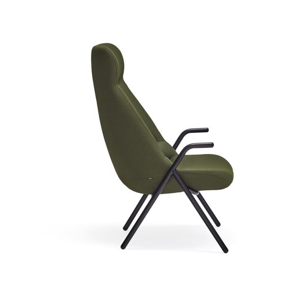 Zelené kreslo Teulat Dins, výška 114 cm-image-3