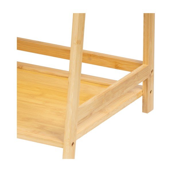 Bambusový kúpeľňový regál v prírodnej farbe 52x115 cm Elori – Bonami Essentials-image-3