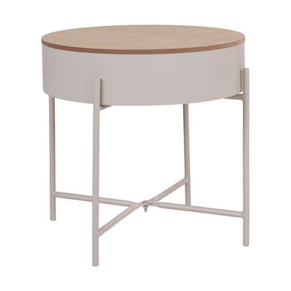 Kovový okrúhly odkladací stolík ø 40 cm Sisco – House Nordic