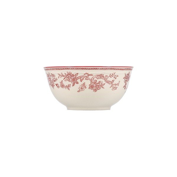 Vínovočervená/slonovinová porcelánová miska Cyril – S|P Collection-image-4