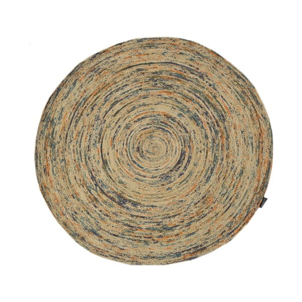 Ručne tkaný jutový koberec Bakero Roberta Ground, ø 120 cm