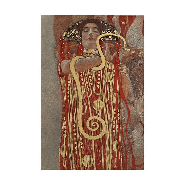 Reprodukcia obrazu Gustav Klimt - Hygieia, 70 x 45 cm
