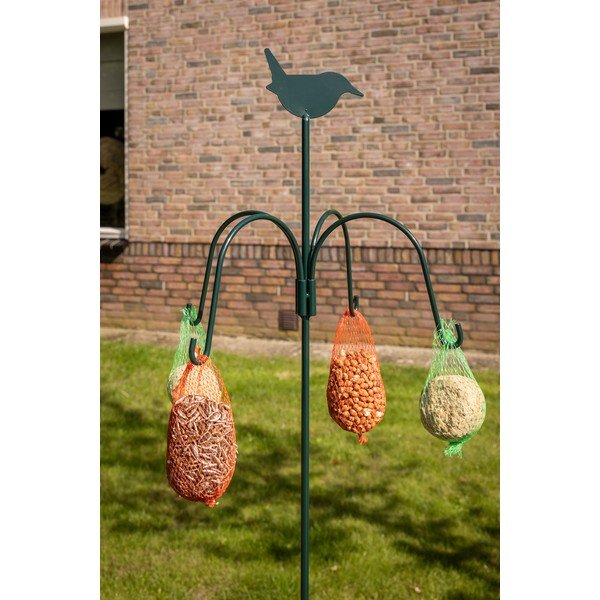 Tmavozelené kŕmidlo so zápichom Esschert Design, výška 148 cm-image-4