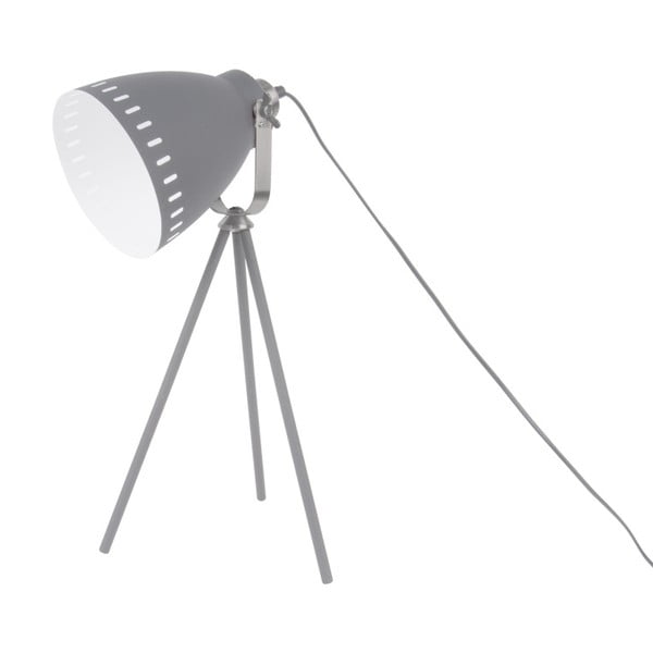 Sivá stolová lampa Leitmotiv Tristar
