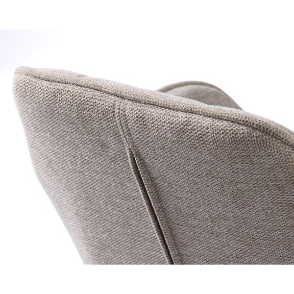 Béžová barová stolička s nastaviteľnou výškou Nolan – Unique Furniture-image-4