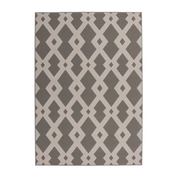 Sivý koberec Kayoom Stella Taupe, 80 x 150 cm