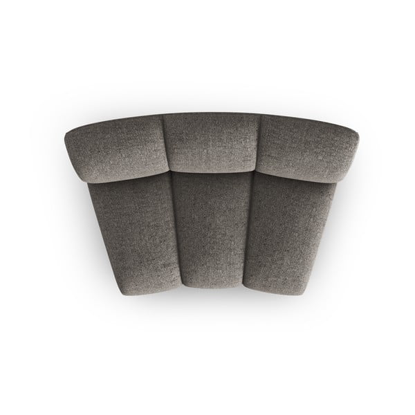 Tmavosivý modul pohovky (stredový diel) Lupine – Micadoni Home-image-2