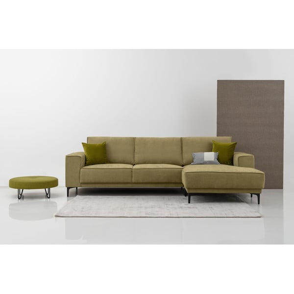 Zelená rohová pohovka (pravý roh) Copenhagen – Scandic-image-1